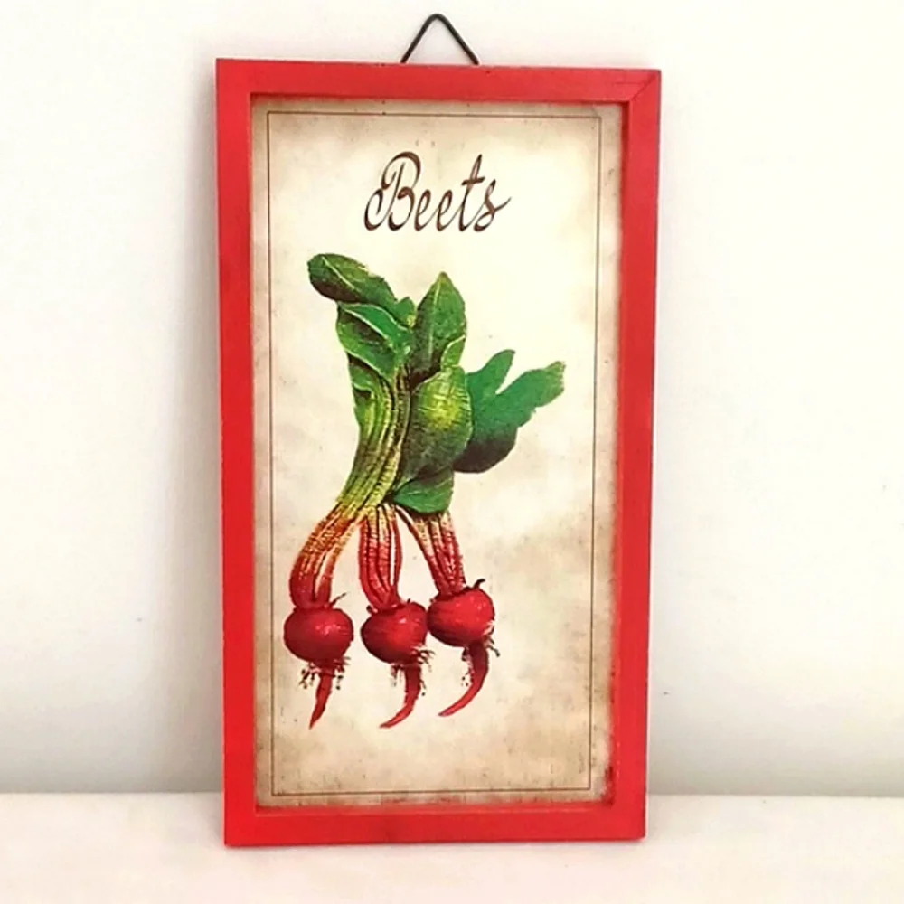 Vegetable Trio Framed Wall Art